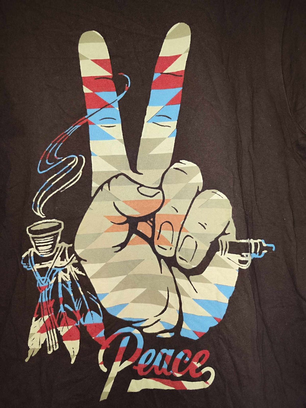 Ecko Unltd. × Vintage Ecko Unltd men’s cotton graphic peace T-shirt size M Size US M / EU 48-50 / 2 - 2 Thumbnail