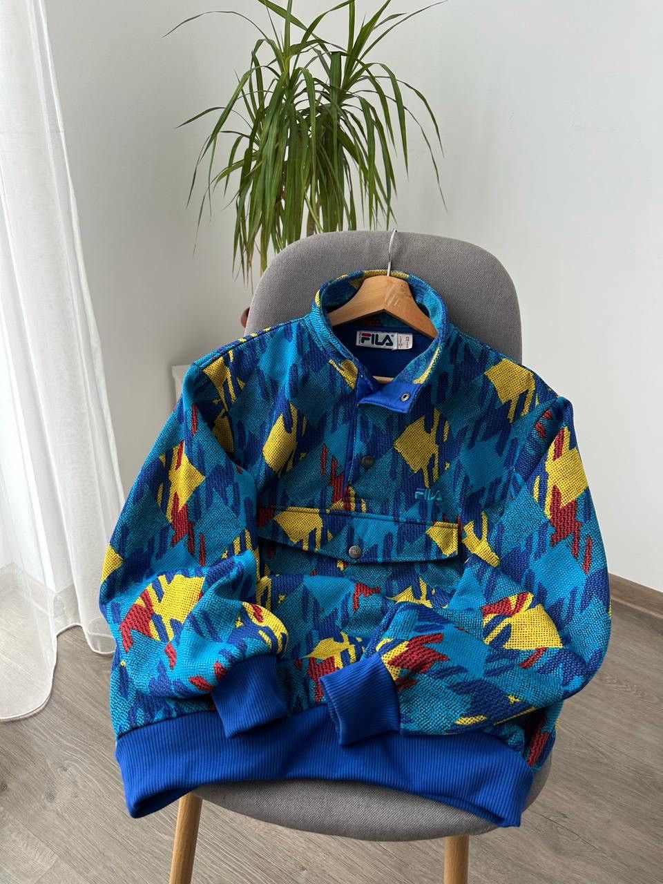 Fila × Vintage Vintage Fila Tech Retro Anorak Pocket Jacket Size US S / EU 44-46 / 1 - 14 Thumbnail