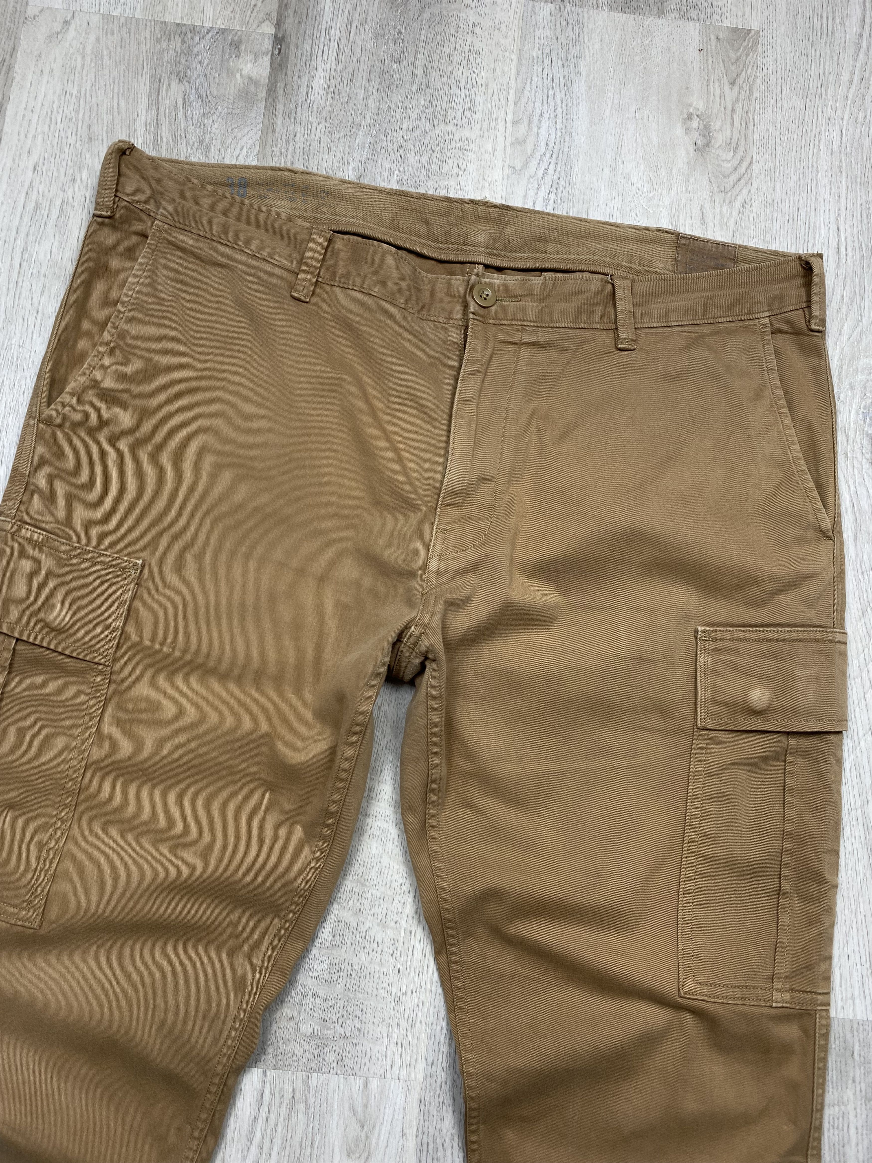 Polo Ralph Lauren × Ralph Lauren × Vintage Polo Ralph Lauren Vintage Mens Cargo Multi Pocket Pants Size US 38 / EU 54 - 2 Thumbnail