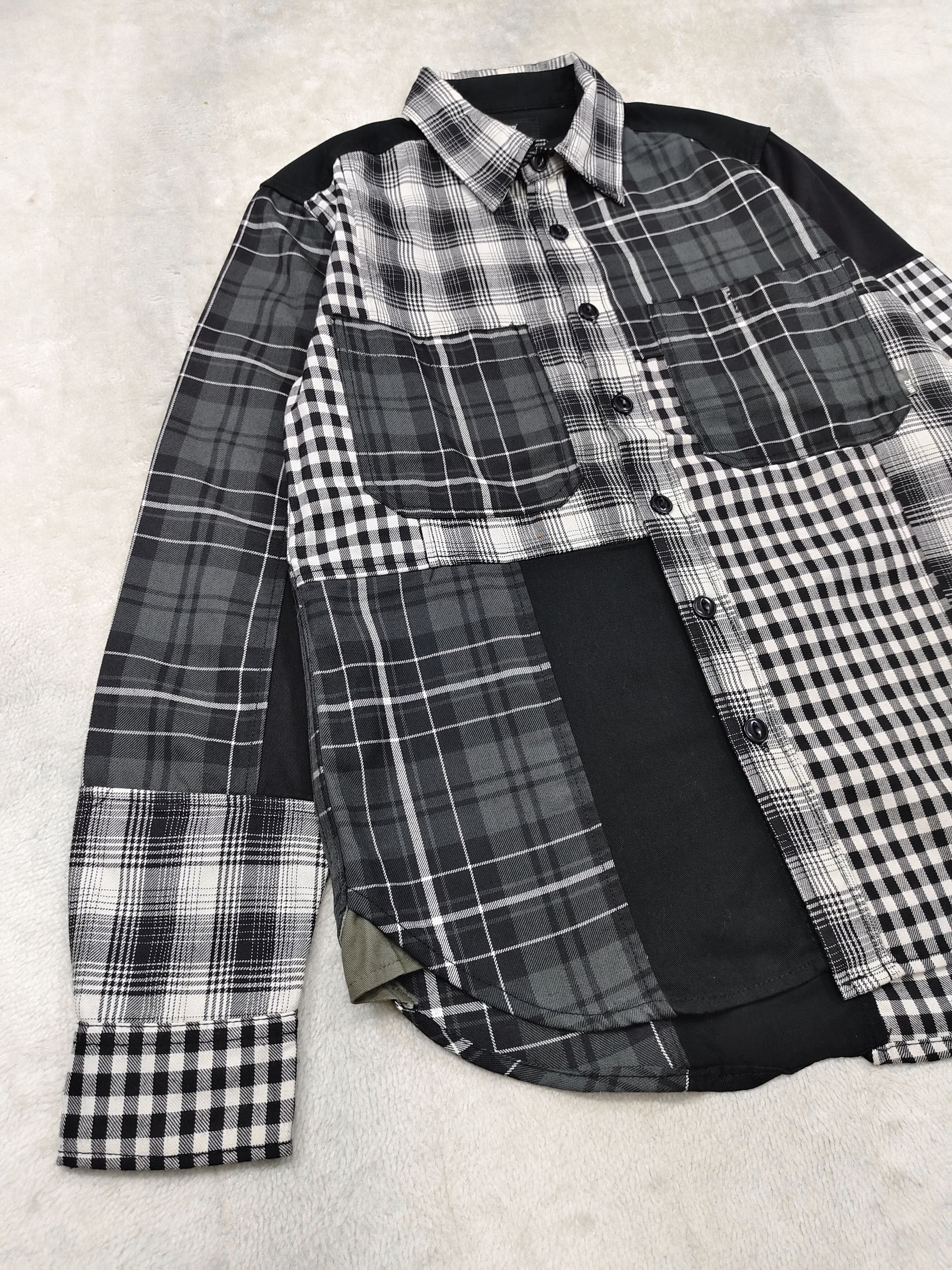 Neighborhood Neighborhood x Izzue 10th Anniversary Pacthwork Flannel Size US L / EU 52-54 / 3 - 3 Thumbnail