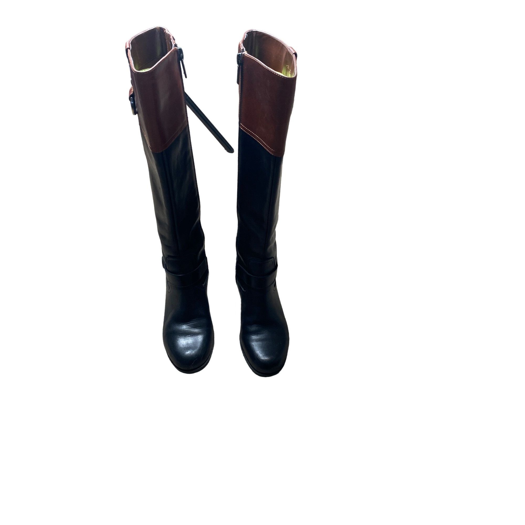 Other BANDOLINO WOMEN'S BLACK & BROWN RIDING BOOTS SZ 6 Size US 6 / IT 36 - 5 Thumbnail