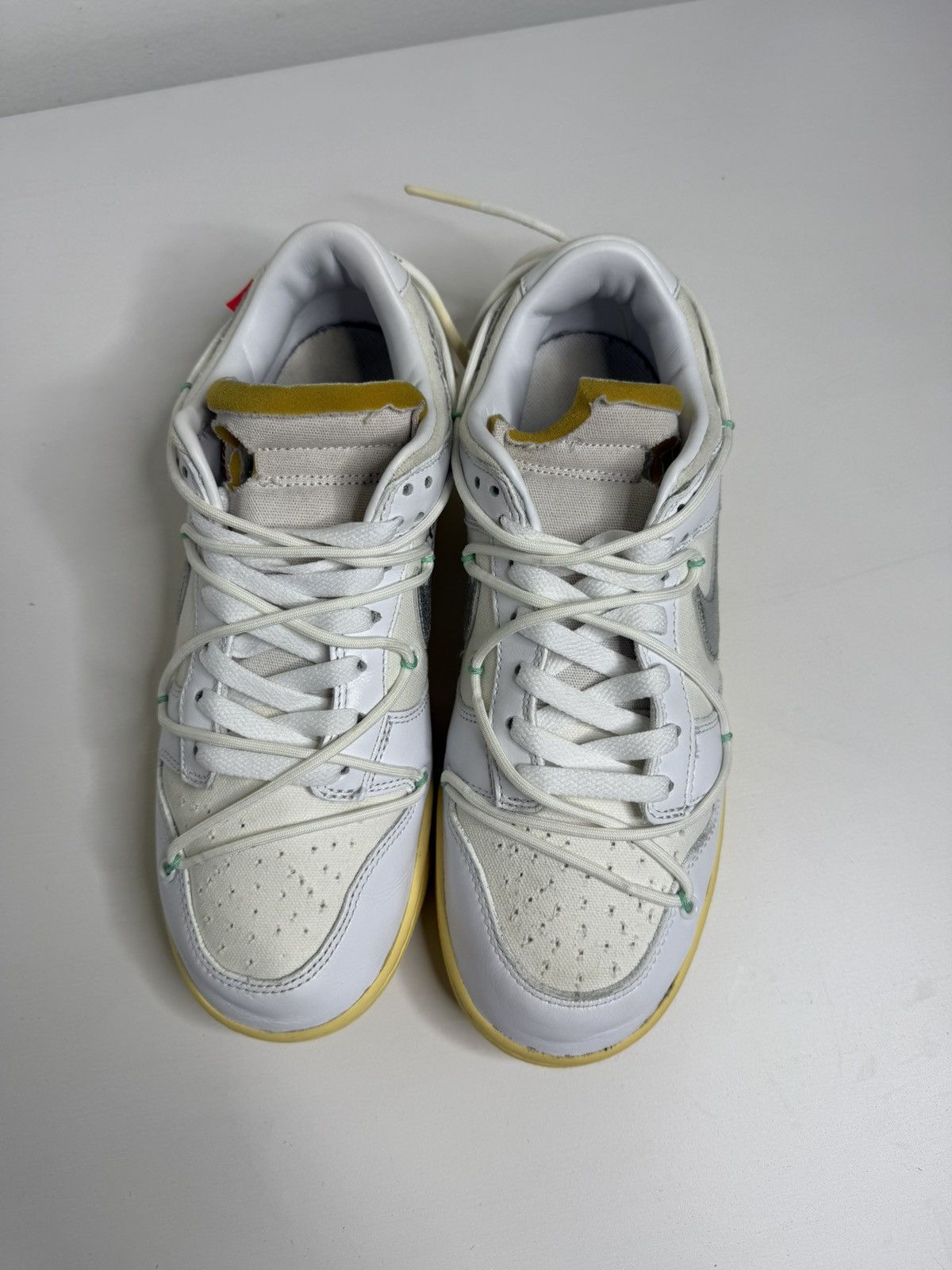 Nike × Off-White Nike Dunk Low x OW "Lot 1" (Size 9) Size US 9 / EU 42 - 2 Thumbnail