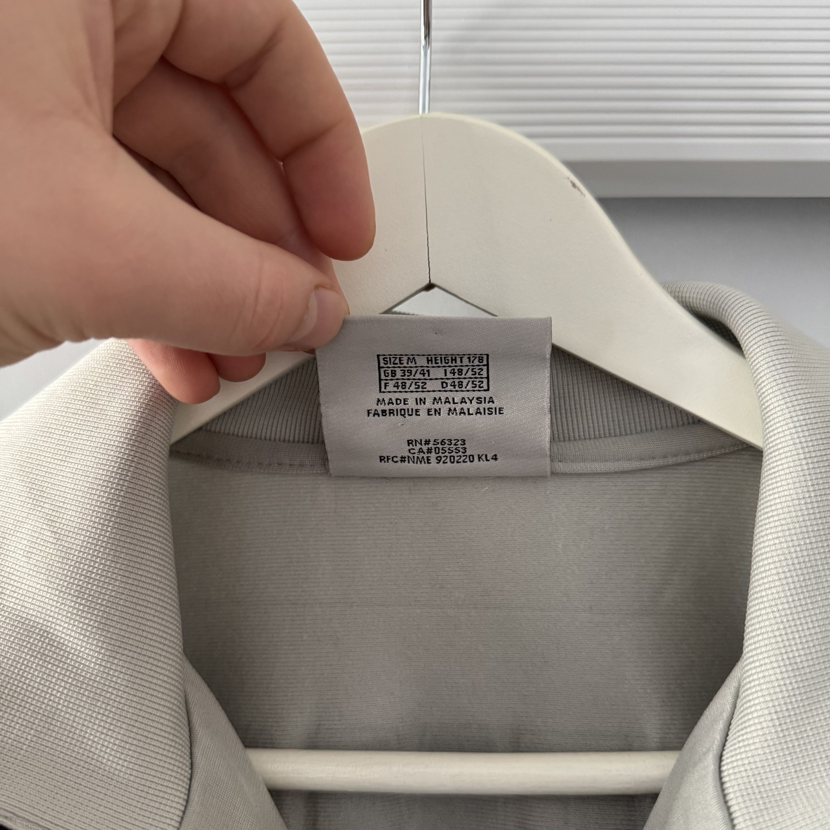 Nike Men's Nike x ICE Iceman Vintage Gray Track Jacket Size M Size US M / EU 48-50 / 2 - 14 Thumbnail