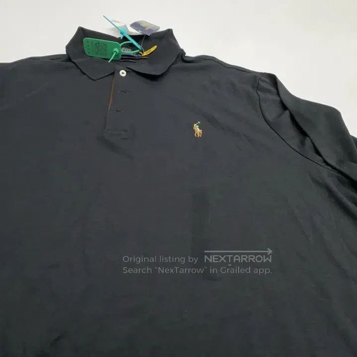 Polo Ralph Lauren Polo Ralph Lauren Custom Slim Logo Embroidered Long Sleeve Size US XL / EU 56 / 4 - 5 Thumbnail