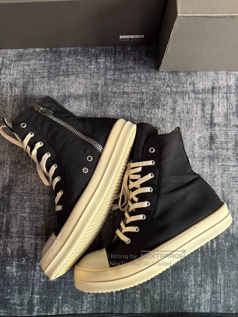 Rick Owens Rick Owens Double-thread silk-faced Converse shoes Size US 8 / EU 41 - 4 Thumbnail
