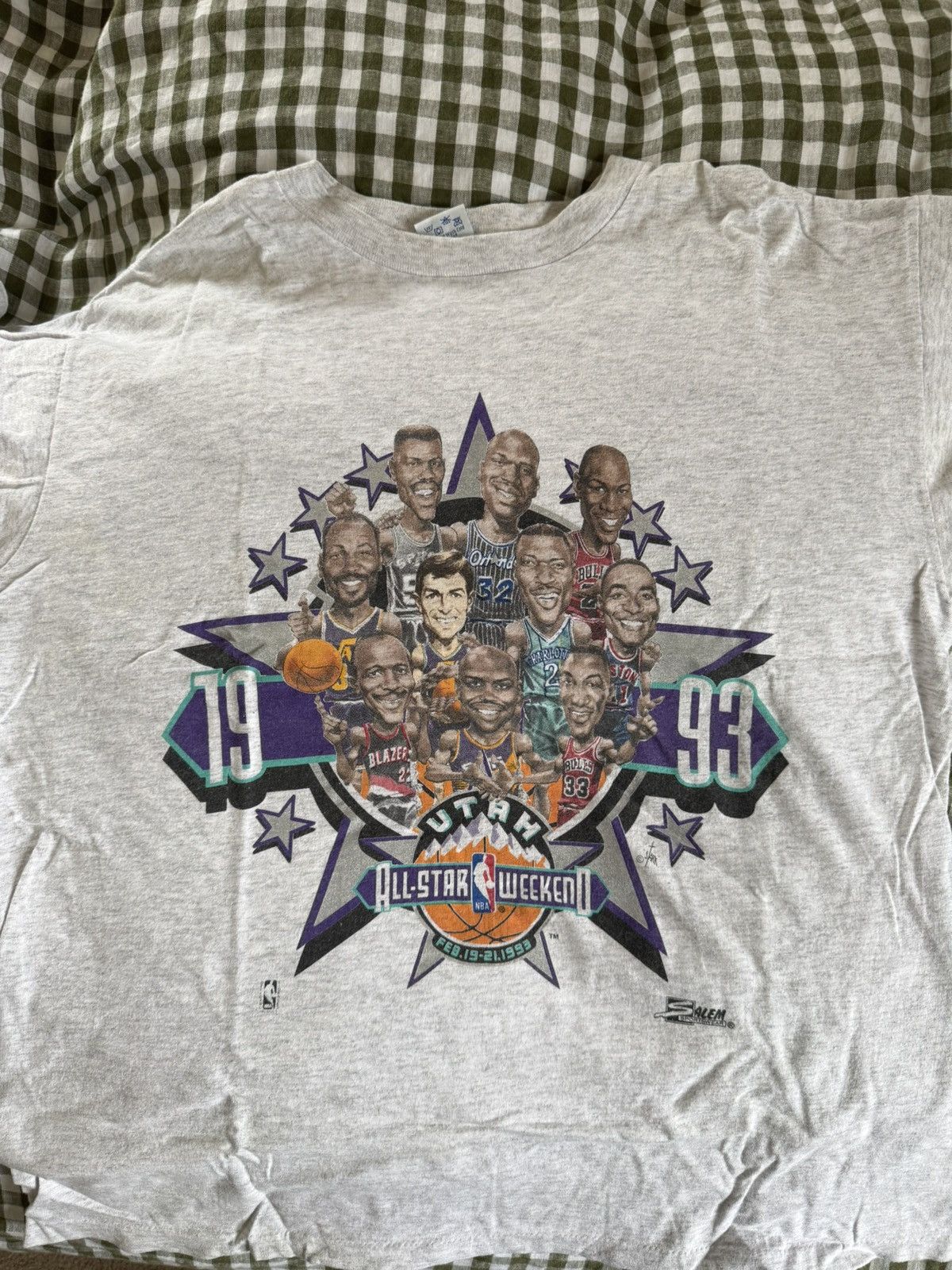 NBA × Salem Sportswear 1993 NBA All Star Weekend Shirt | Grailed