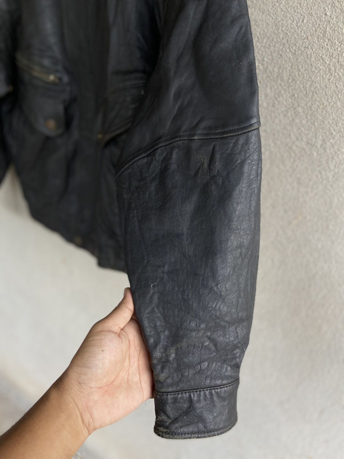 Harley Davidson Vintage Harley Davidson leather Biker Jacket Size US M / EU 48-50 / 2 - 8 Thumbnail