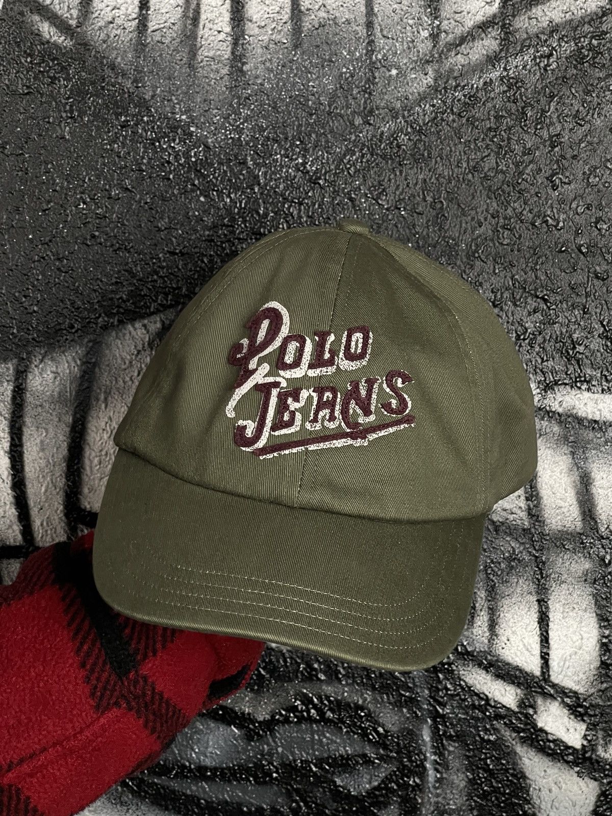 Ralph Lauren Polo Jeans Company Vintage Cotton Cap Hat One Size Size ONE SIZE - 6 Thumbnail