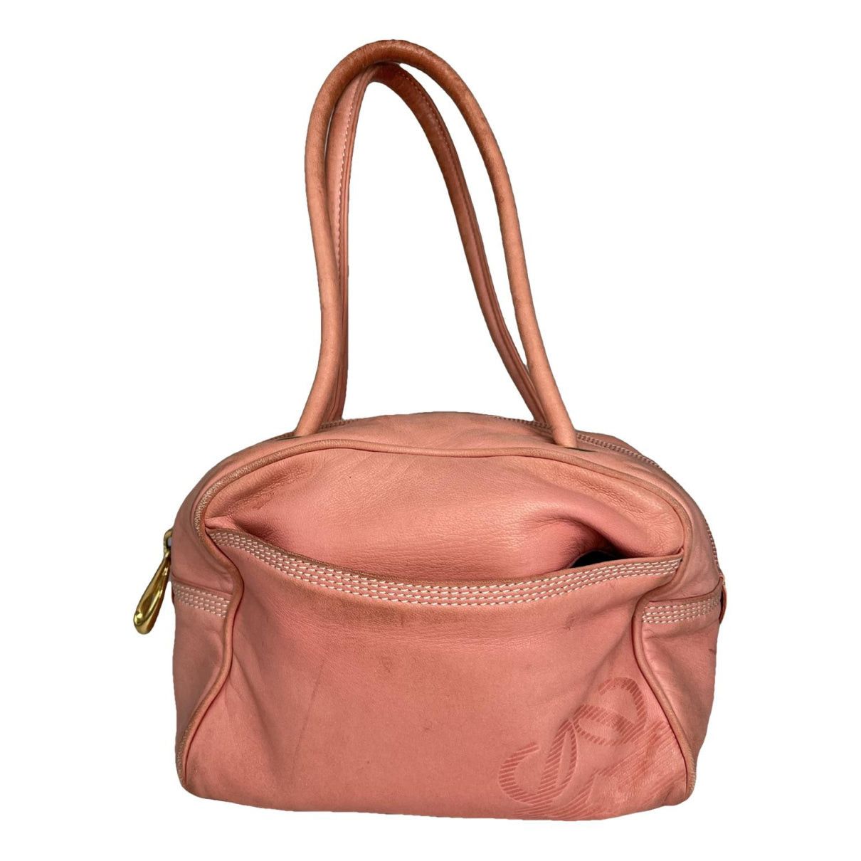 Loewe Amazona Pink Leather Handbag Size ONE SIZE - 1 Thumbnail
