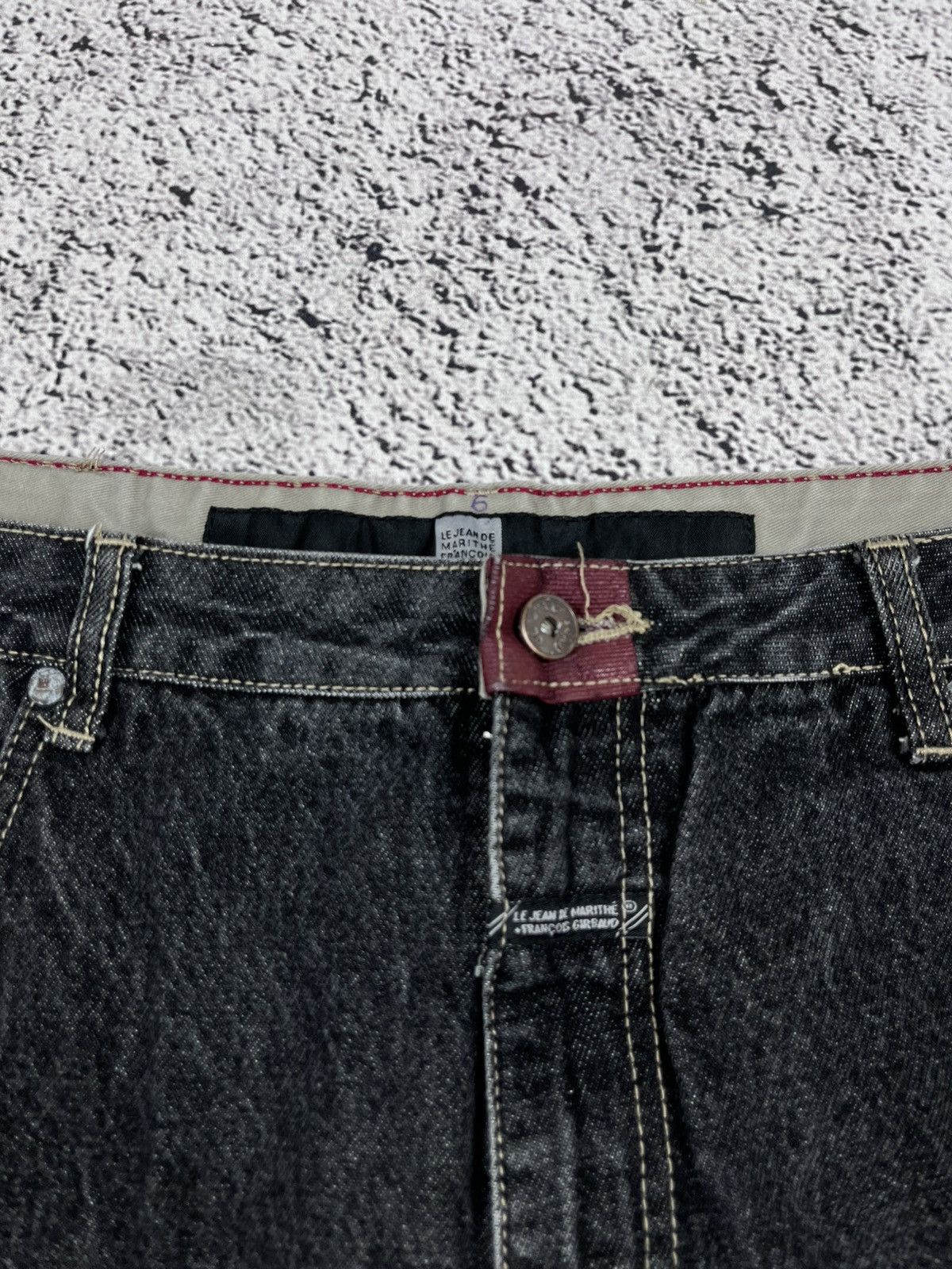 Marithe + Francois Girbaud Vintage 90s Marithe Francois Girbaud Baggy Shorts 38 Size US 38 / EU 54 - 6 Thumbnail