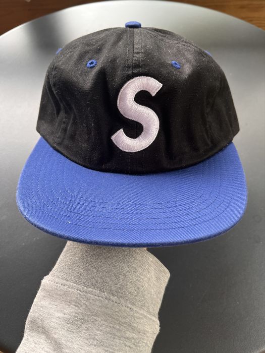 Supreme Supreme Tonal S Logo 6-Panel Cap Black | Grailed