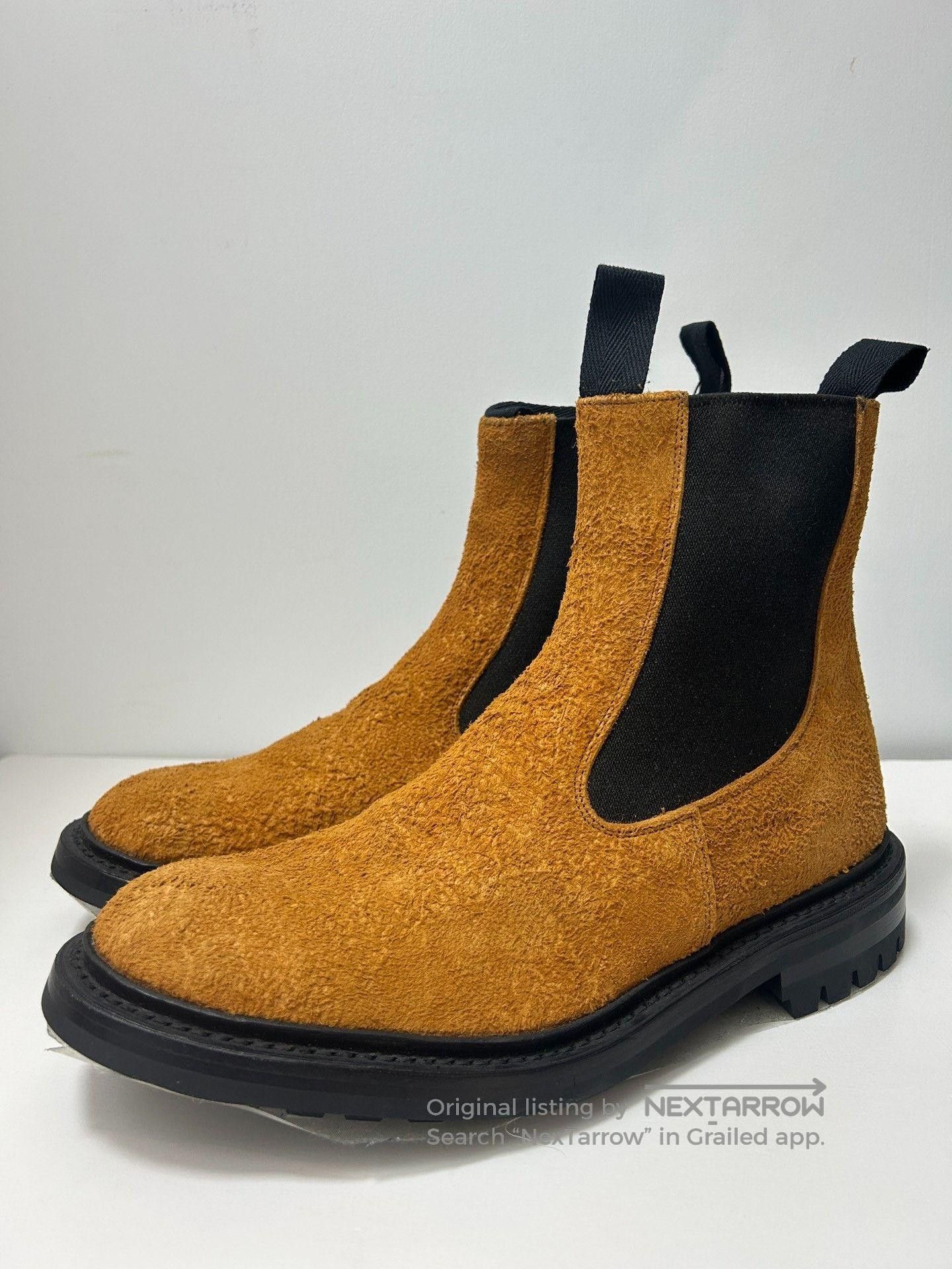 Burberry Burberry Pebbled Rubber Rain Ankle Boots Manilla 42  display picture 2