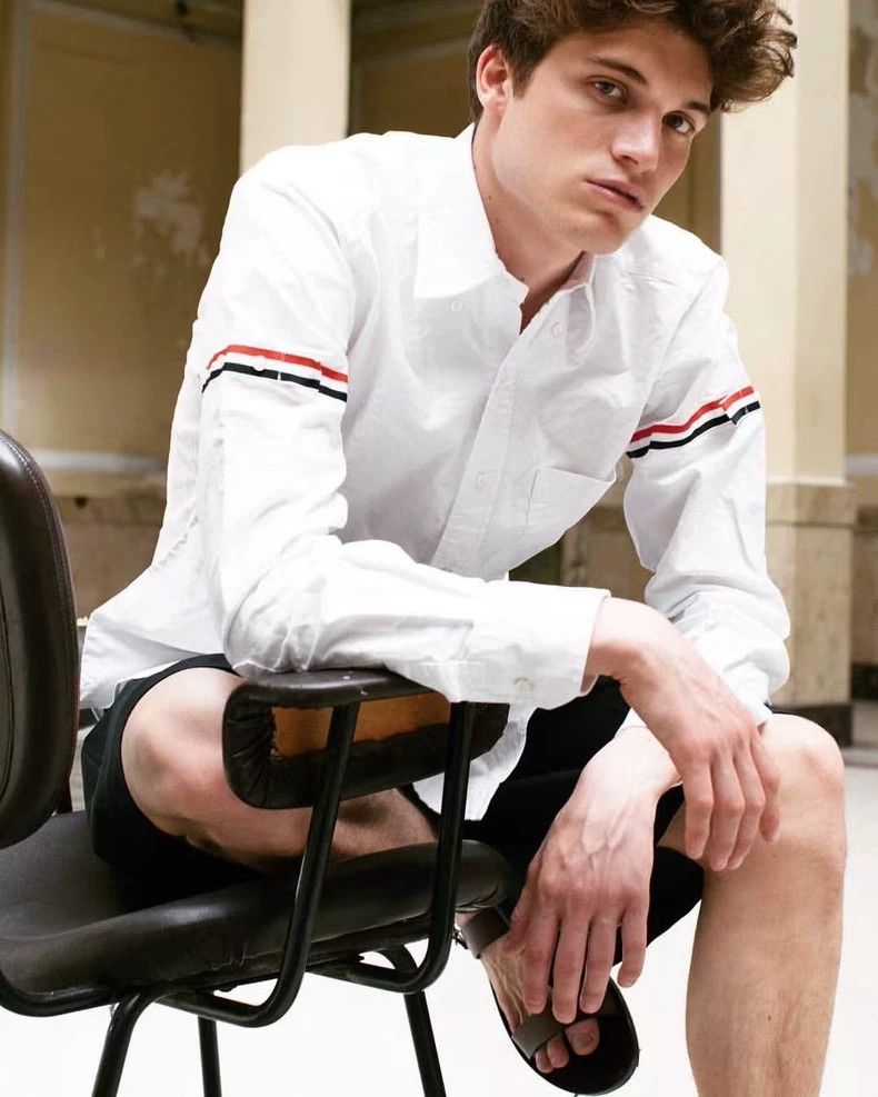 Thom Browne Thom Browne Classic double-sleeved shirt 2505-Nextarrow Size US L / EU 52-54 / 3 - 7 Thumbnail