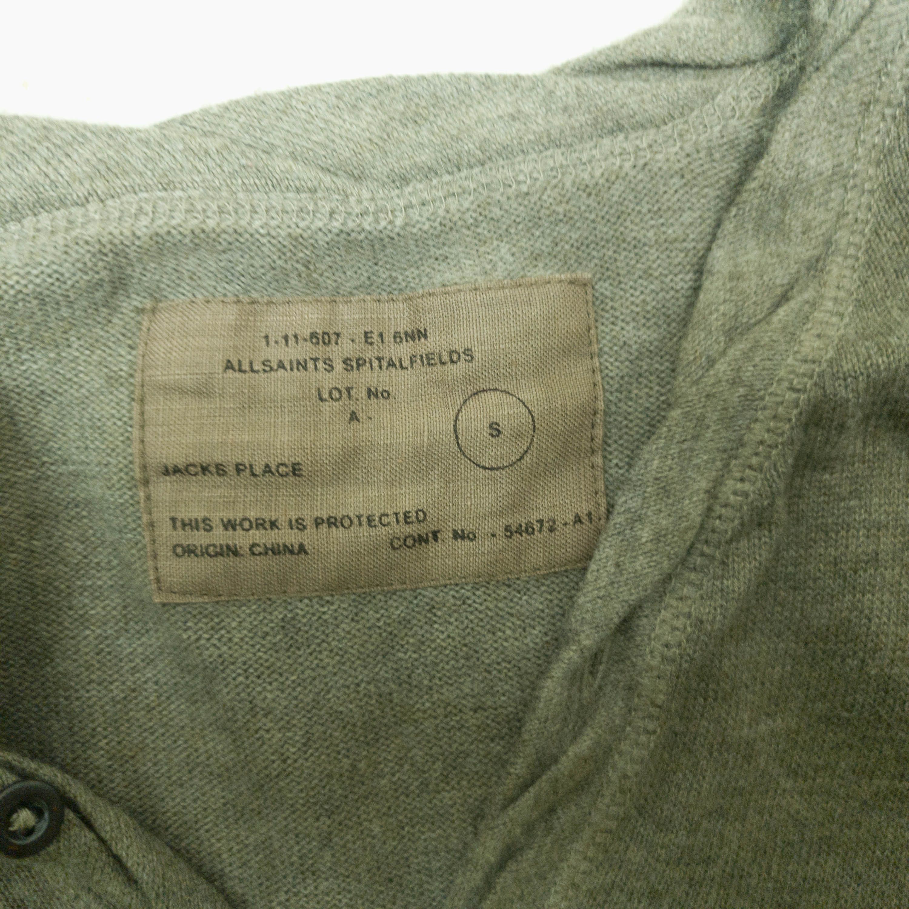 Allsaints AllSaints mens jumper with cashmere size S gc Size US S / EU 44-46 / 1 - 5 Thumbnail