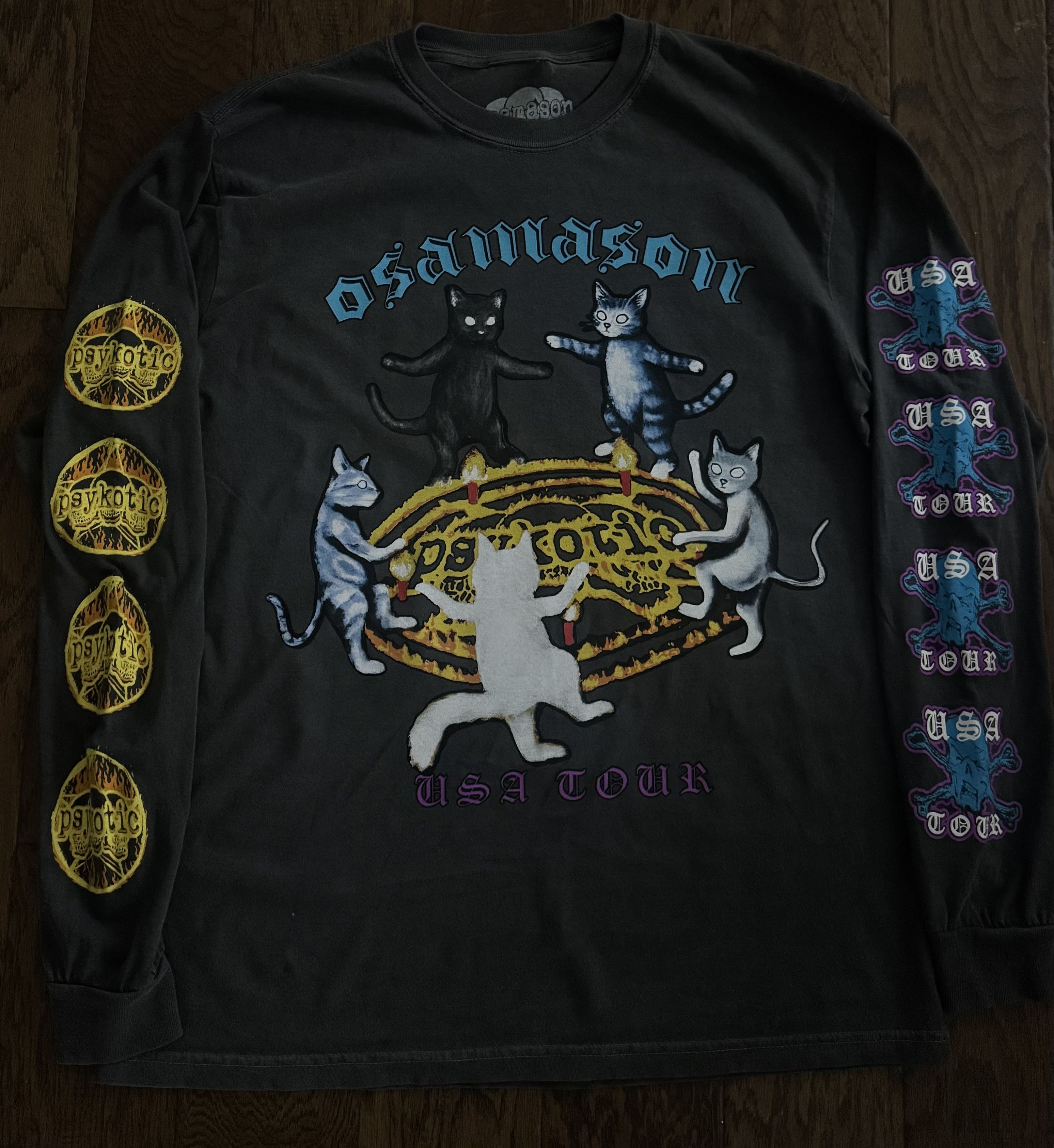 Other Osamason Psykotic Tour Cat Long sleeve Size US L / EU 52-54 / 3 - 1 Thumbnail