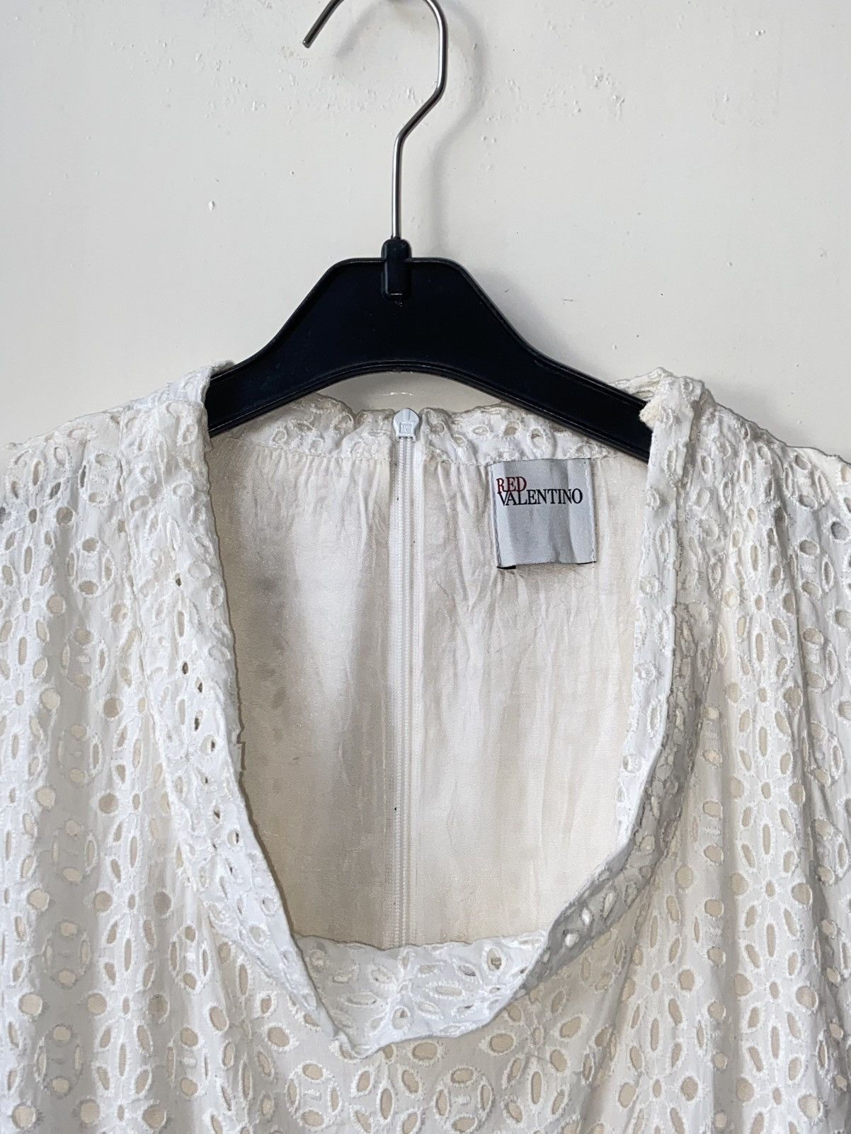 Valentino VALENTINO White Dress Size XS / US 0-2 / IT 36-38 - 12 Thumbnail