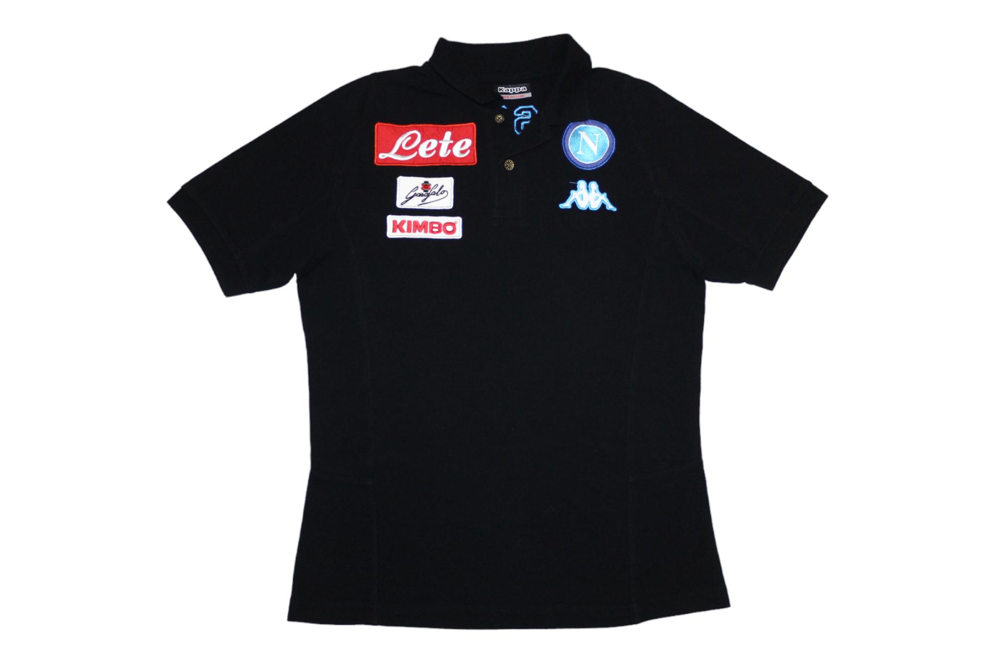 Kappa Gara SSC Napoli 2017/18 away polo shirt