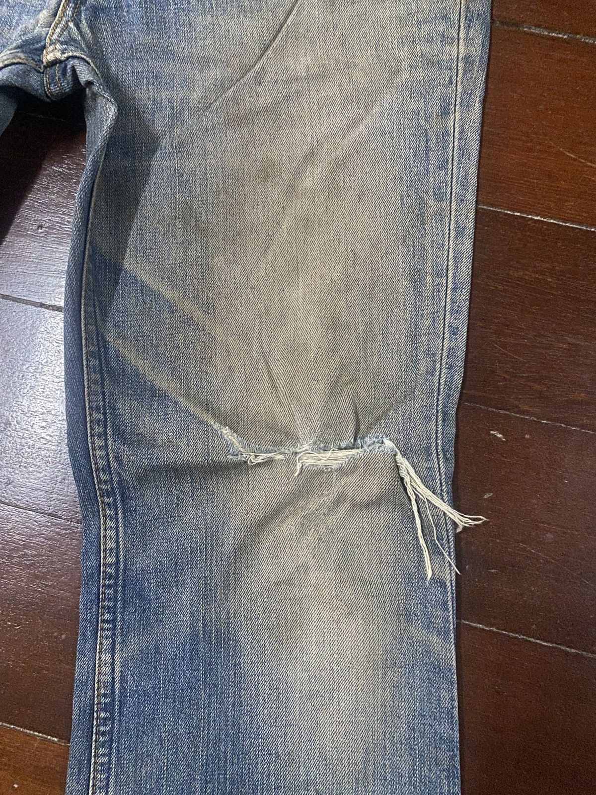 Levi's Faded Vintage Levi’s 517 Flares distressed bootcut wide leg Size US 32 / EU 48 - 6 Thumbnail