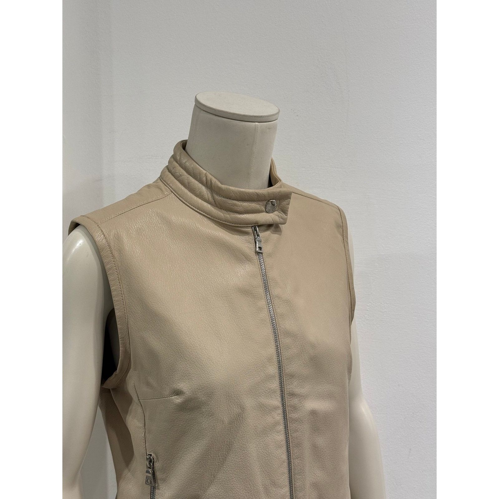 Prada A/W2000 Prada biker leather vest Size US S / EU 44-46 / 1 - 9 Thumbnail
