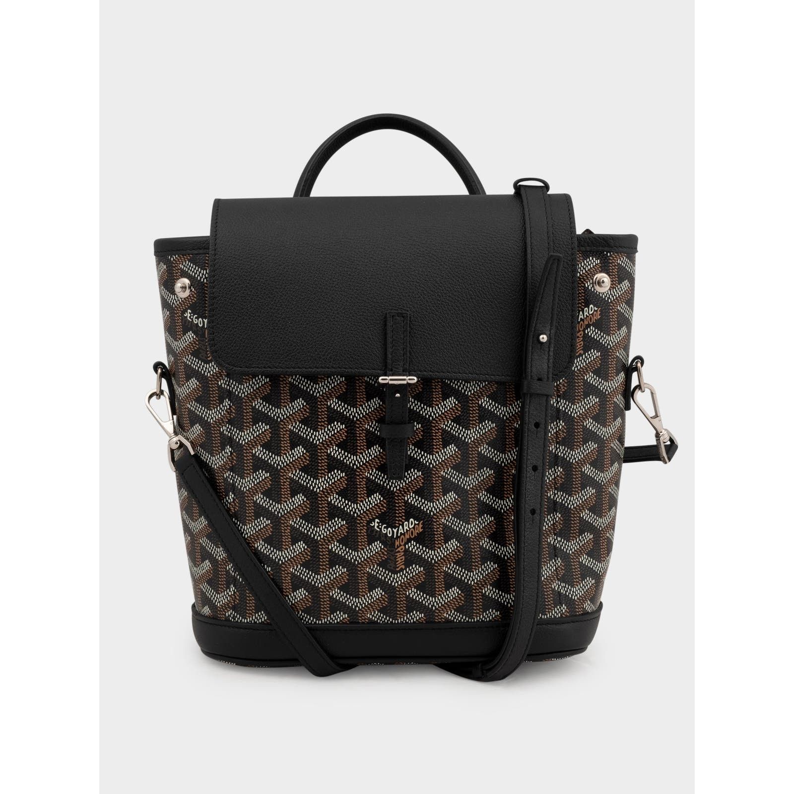 image of Goyard Alpin Backpack in Black, Men's