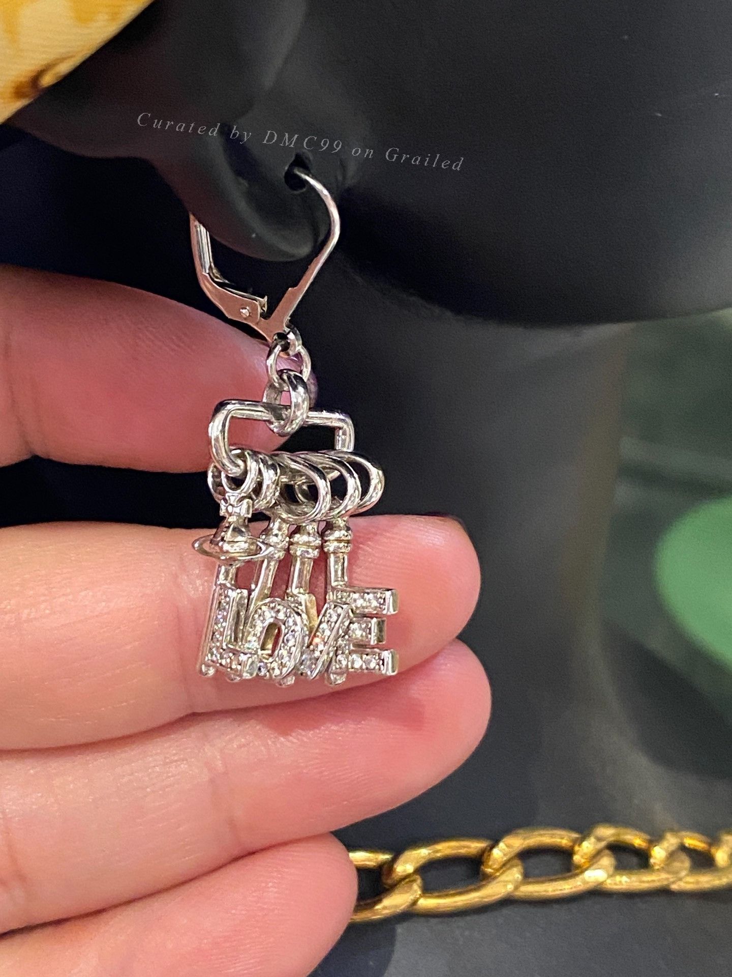 Vivienne Westwood Vivienne Westwood Love Key Earring Size ONE SIZE - 1 Thumbnail