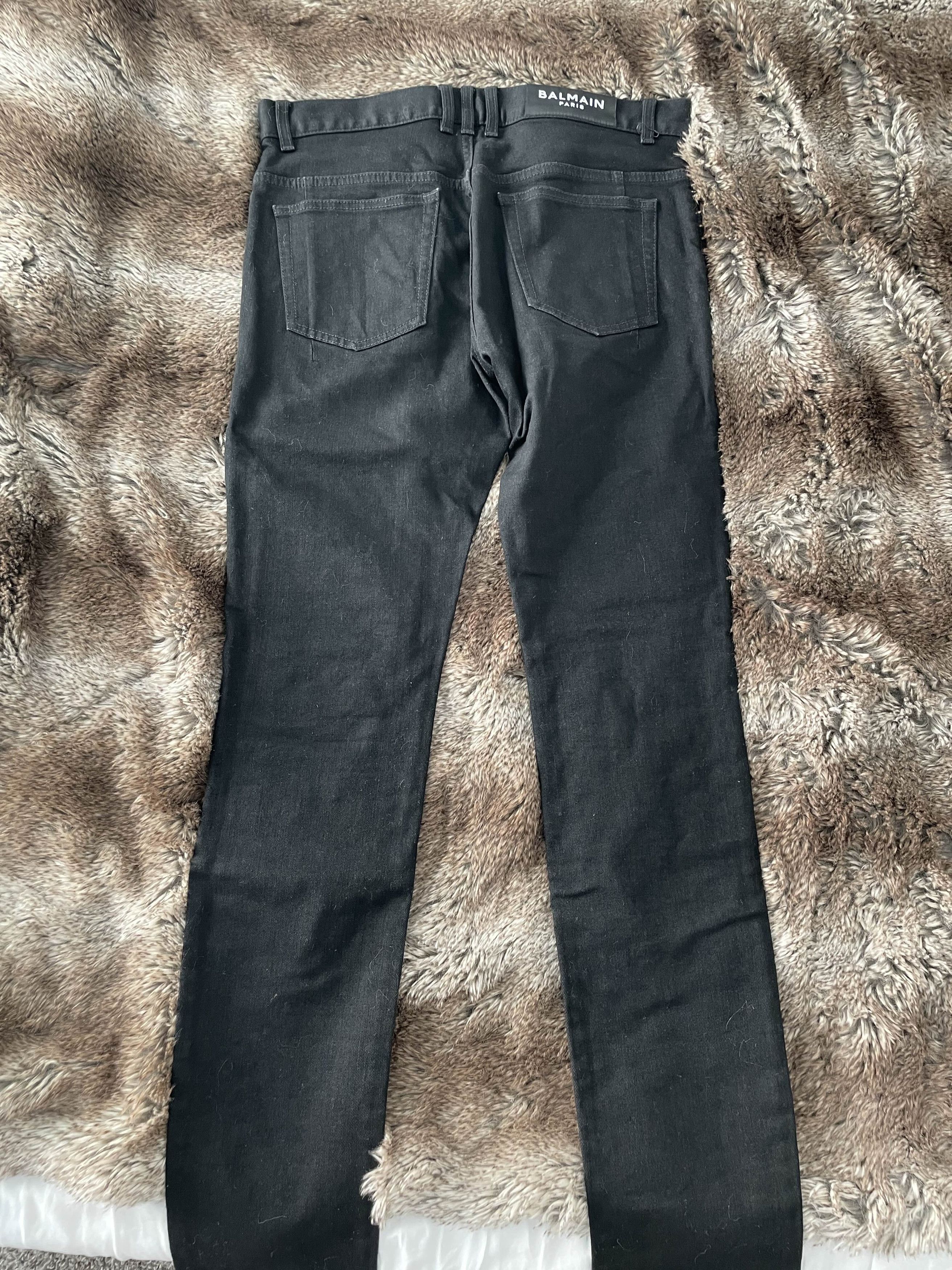 Balmain Balmain Rhinestone Jeans Size US 31 - 5 Thumbnail