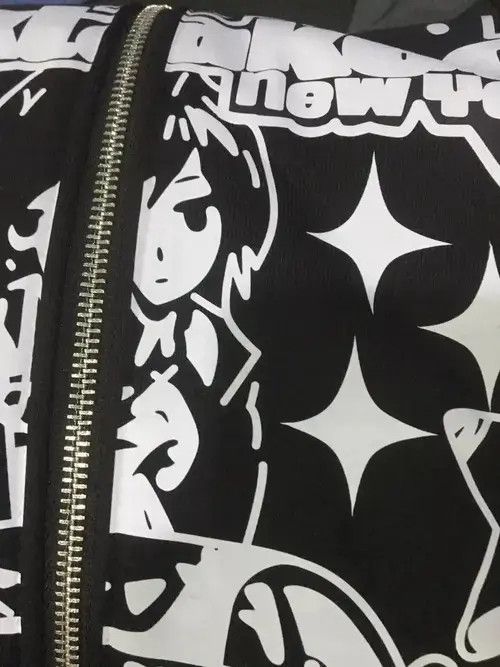 Japanese Brand Anime Car Ristakers New York Hoodie Size US M / EU 48-50 / 2 - 2 Thumbnail