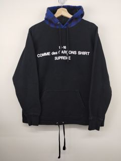 Supreme Hooded Foil Logo Zip Up Hoodie | Grailed