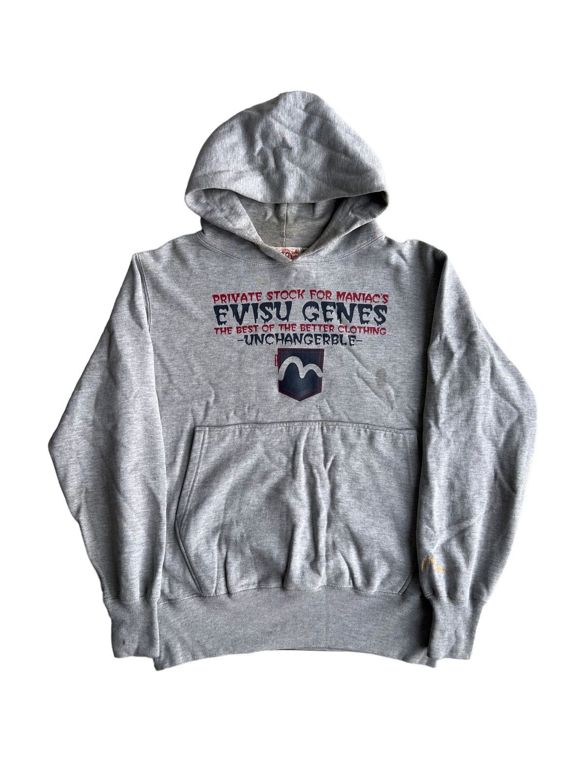 Evisu GRAIL🔥90s Evisu Yamane Genes ™️ Daicock Logo Maniac Hoodie Size US M / EU 48-50 / 2 - 3 Thumbnail