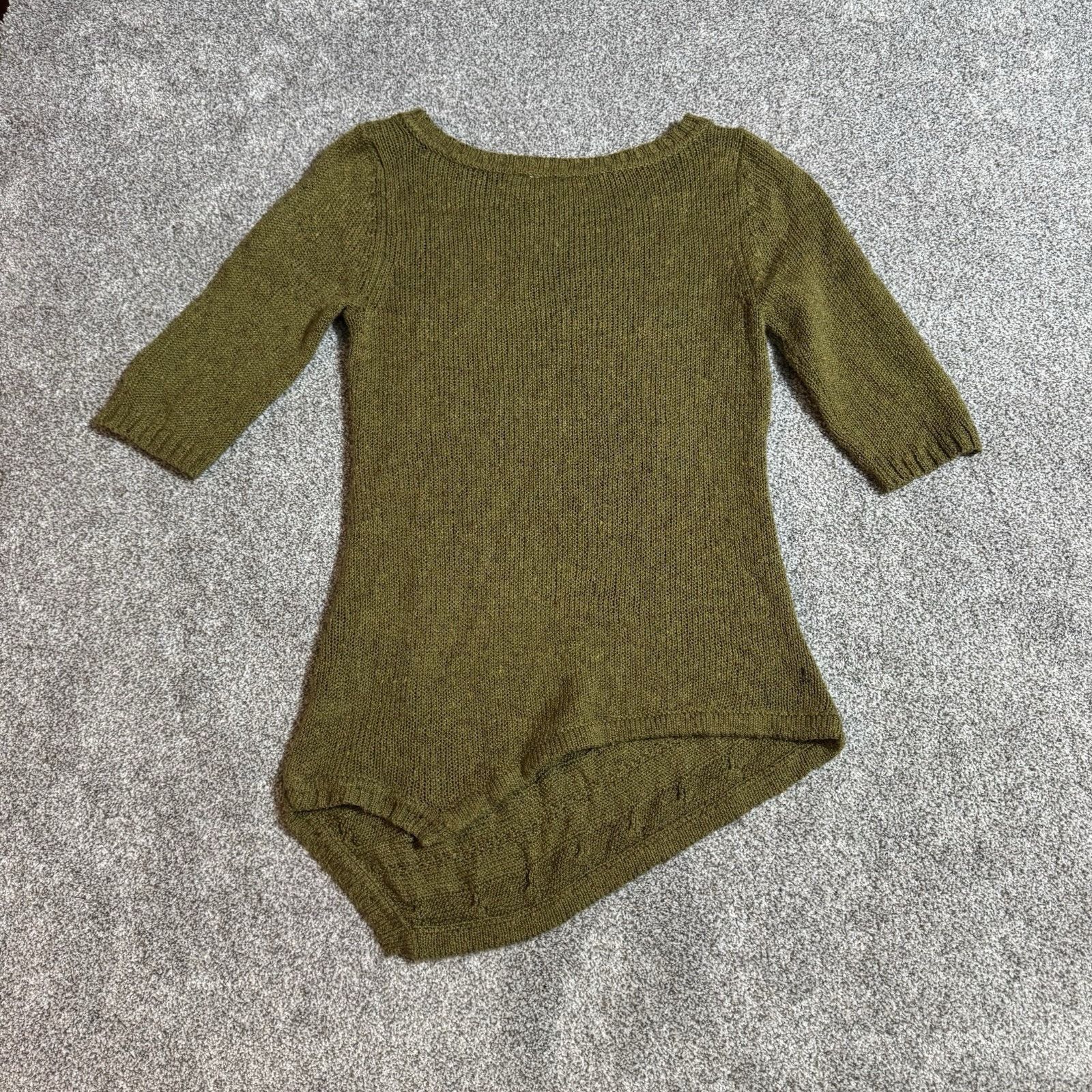 Other Cato Sweater Women Medium Asymmetrical Witchy Textured Knit Size M / US 6-8 / IT 42-44 - 7 Thumbnail