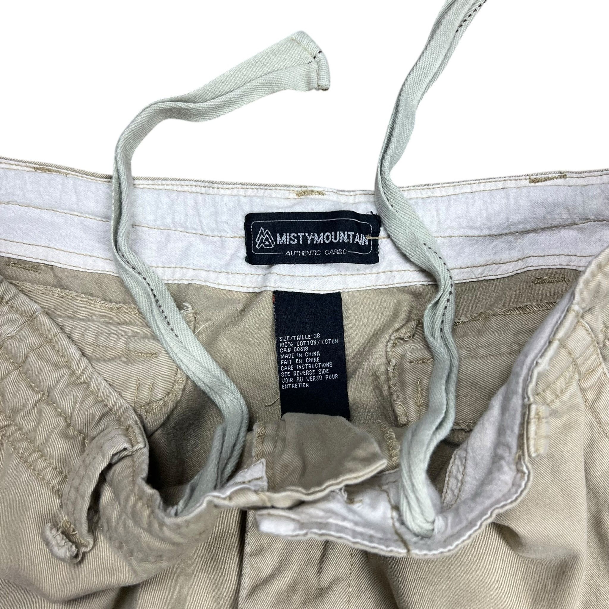 Vintage Vintage Misty Mountain Baggy Cargo Shorts - 36” Size US 36 / EU 52 - 4 Thumbnail