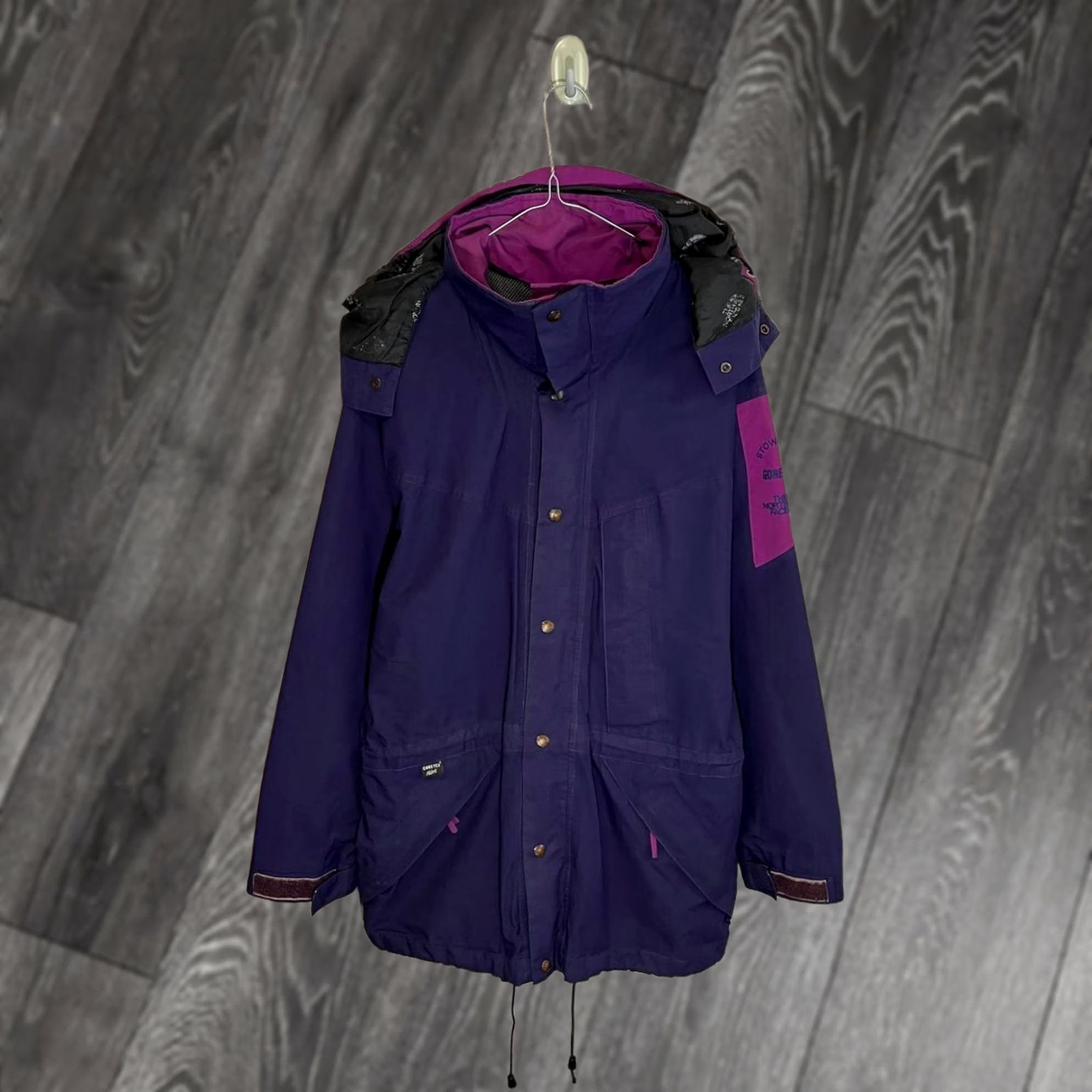 The North Face the north face stowaway 2 gore tex jacket | Grailed