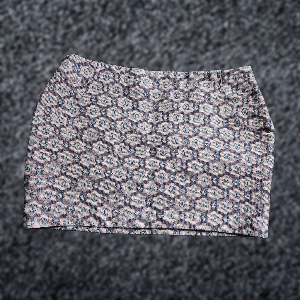 Marine Layer WOMENS Marine Layer Floral Micro Mini Skirt Size S Multicolor Fall Fitted Size 28" / US 6 / IT 42 - 1 Thumbnail