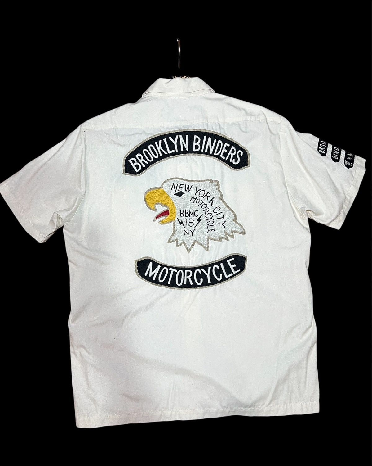 Schott Schott Brooklyn Binders Motorcycle “Ivory” Polo Short Sleeve Size US M / EU 48-50 / 2 - 1 Thumbnail