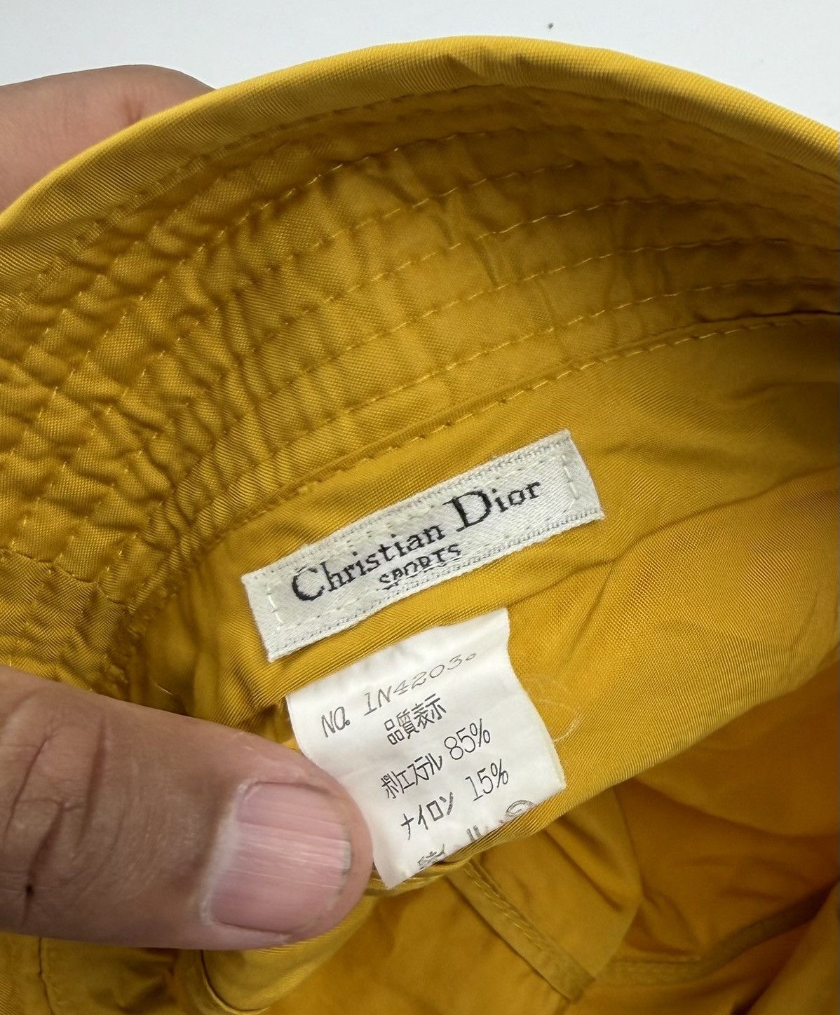 Christian Dior Monsieur vintage christian dior bucket hat tc53 Size ONE SIZE - 6 Thumbnail