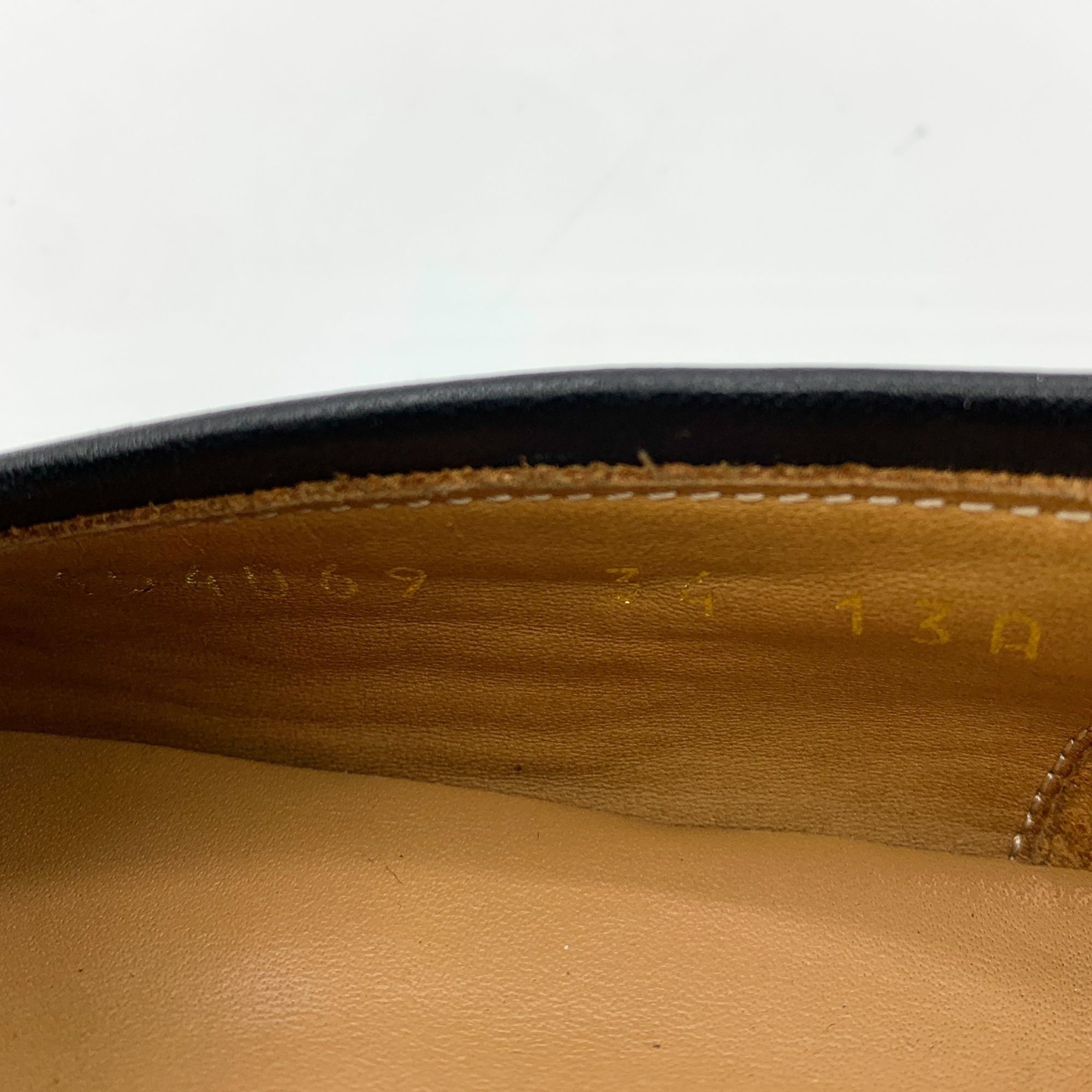 Gucci Gucci Black Round Toe Horsebit Loafers (Size 34) Size US 4 / IT 34 - 5 Thumbnail