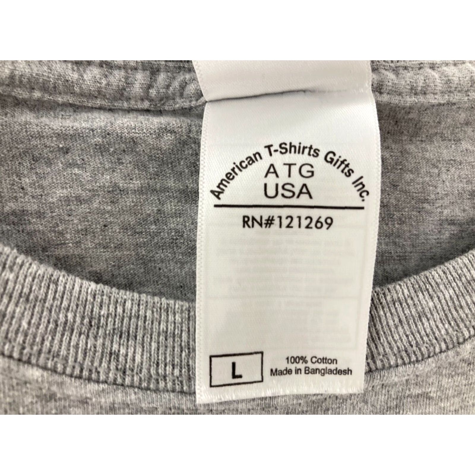 Sea New York I Love NY T Shirt Mens Large Official Gray NYC New York Size US XL / EU 56 / 4 - 3 Thumbnail