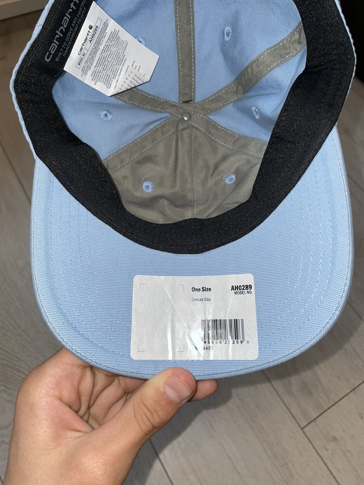 Carhartt NEW Cap Carhartt Logo Patch Skate SK8 Y2K Jnco Dickies Polar Size ONE SIZE - 8 Thumbnail