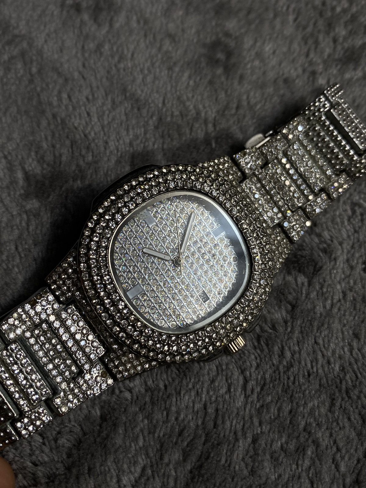 Japanese Brand × Jewelry × Vintage Futuristic Vintage Crystal Watch in Japanese Style Size ONE SIZE - 3 Thumbnail