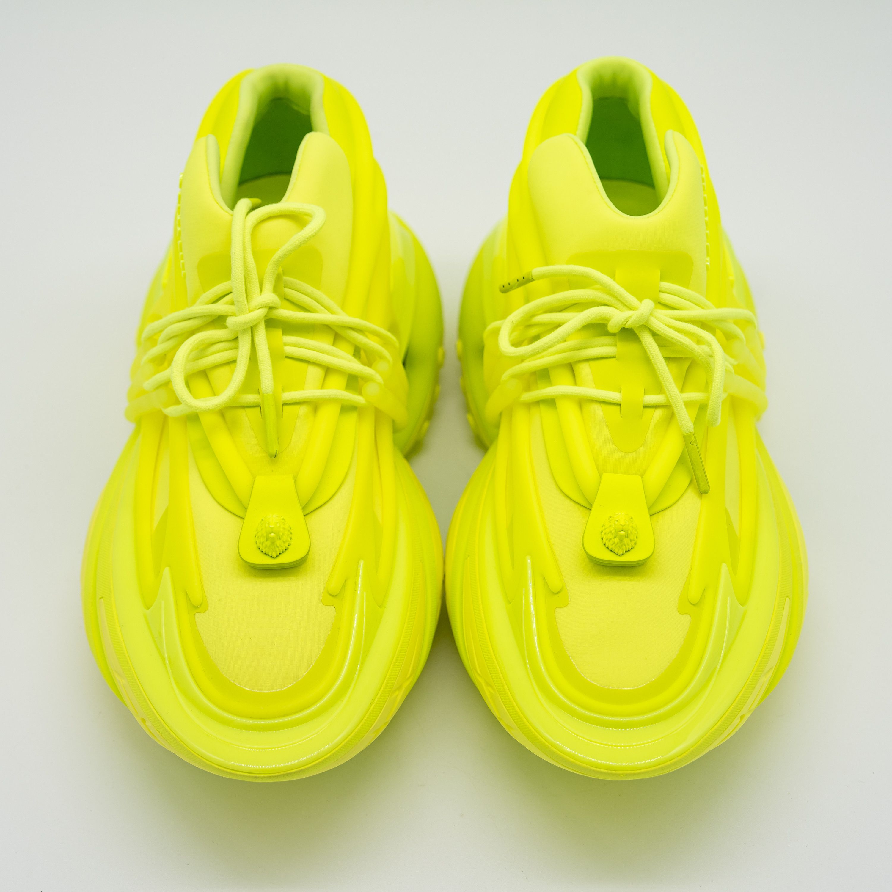 Balmain 45 12 US Balmain Unicorn Neon Green Sneakers Neoprene Size US 12 / EU 45 - 3 Thumbnail