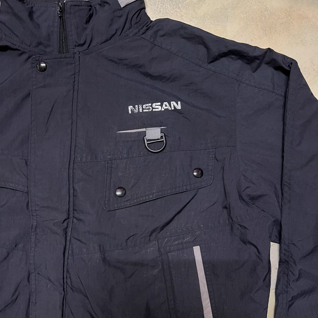 Gear for Sports × Vintage Vintage Nissan Zipper Jacket Big Logo Gear for Sport Size US M / EU 48-50 / 2 - 10 Thumbnail