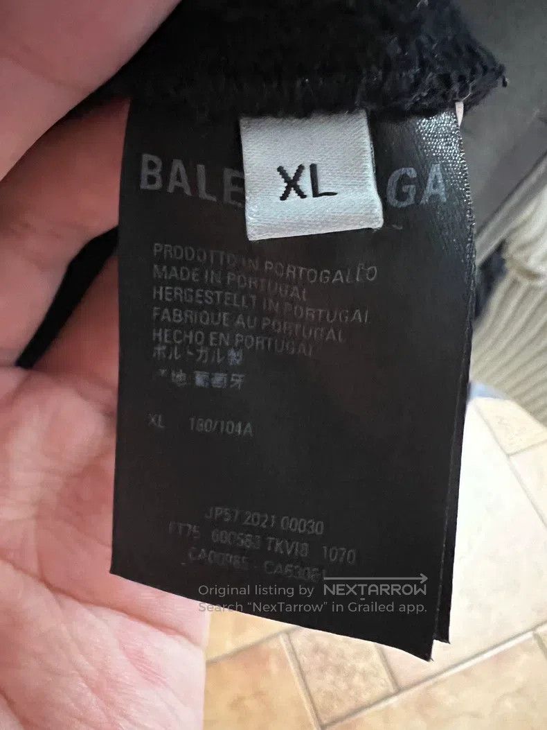 Balenciaga Balenciaga Mosaic Sweatshirt Size US XL / EU 56 / 4 - 4 Thumbnail