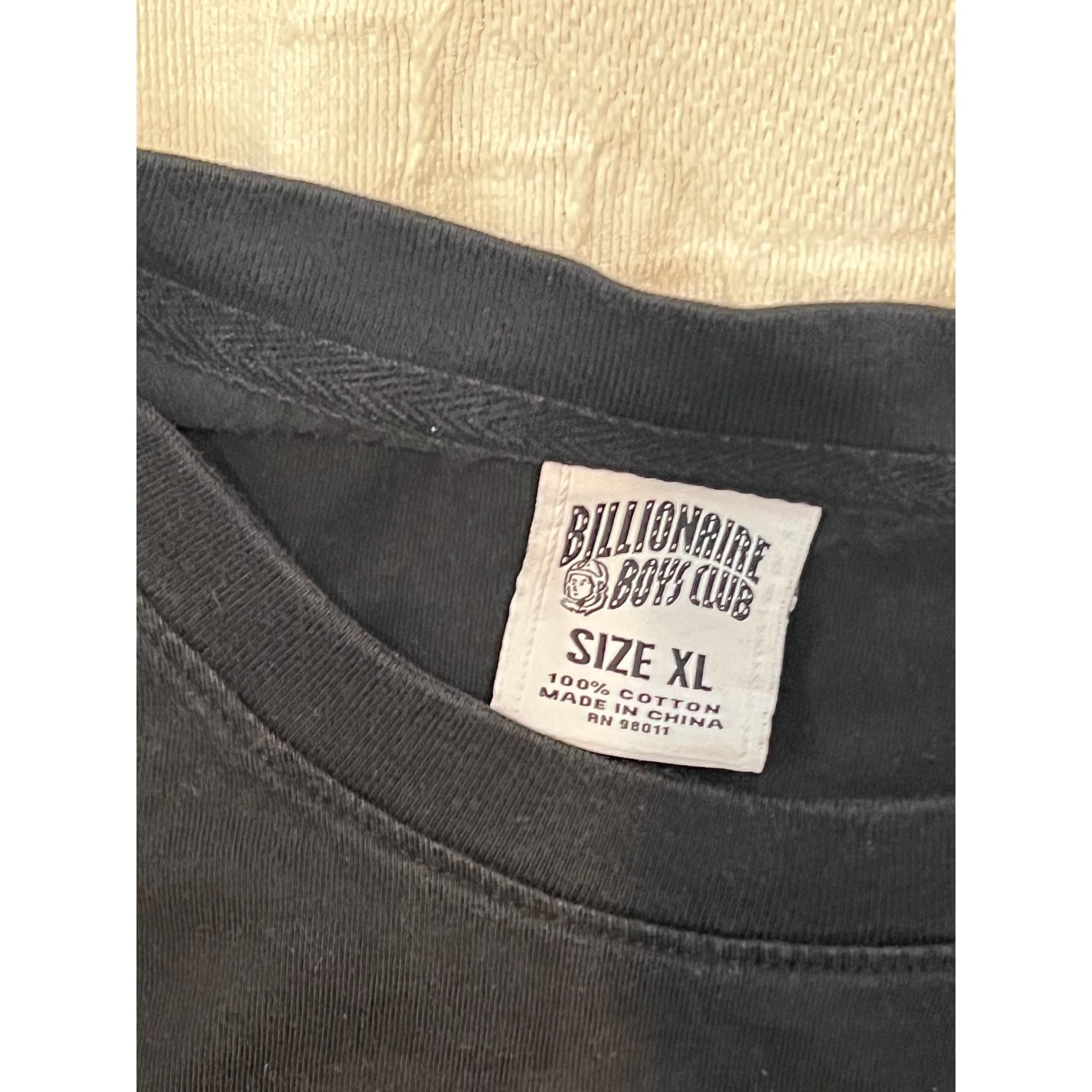 Billionaire Boys Club Billionaire Boys Club Black T-Shirt Mens XL Size US XL / EU 56 / 4 - 3 Thumbnail