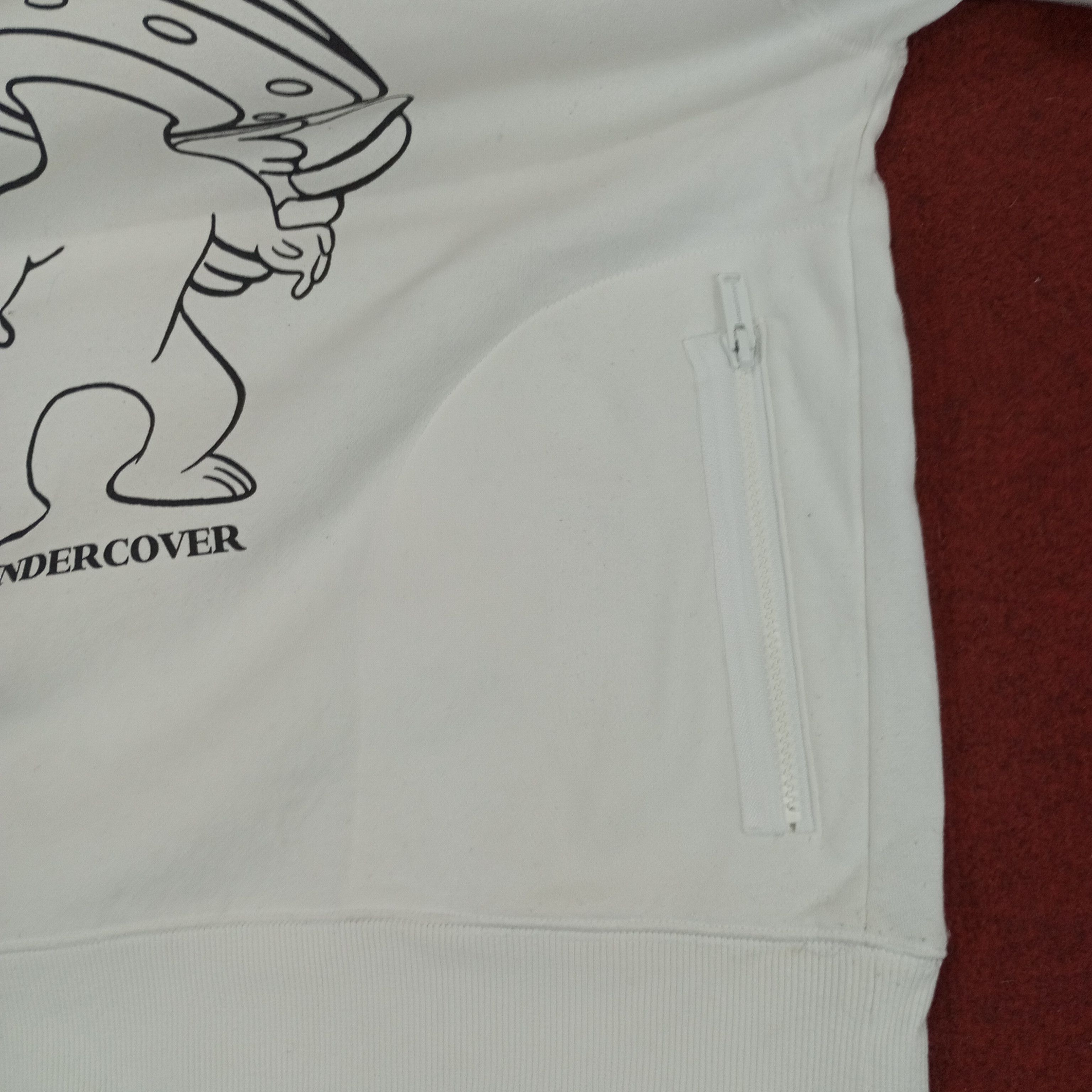 GU × Undercover × Vintage GU X Undercover Japanese Brand Custom Logo Style Hoodies Size US M / EU 48-50 / 2 - 11 Thumbnail