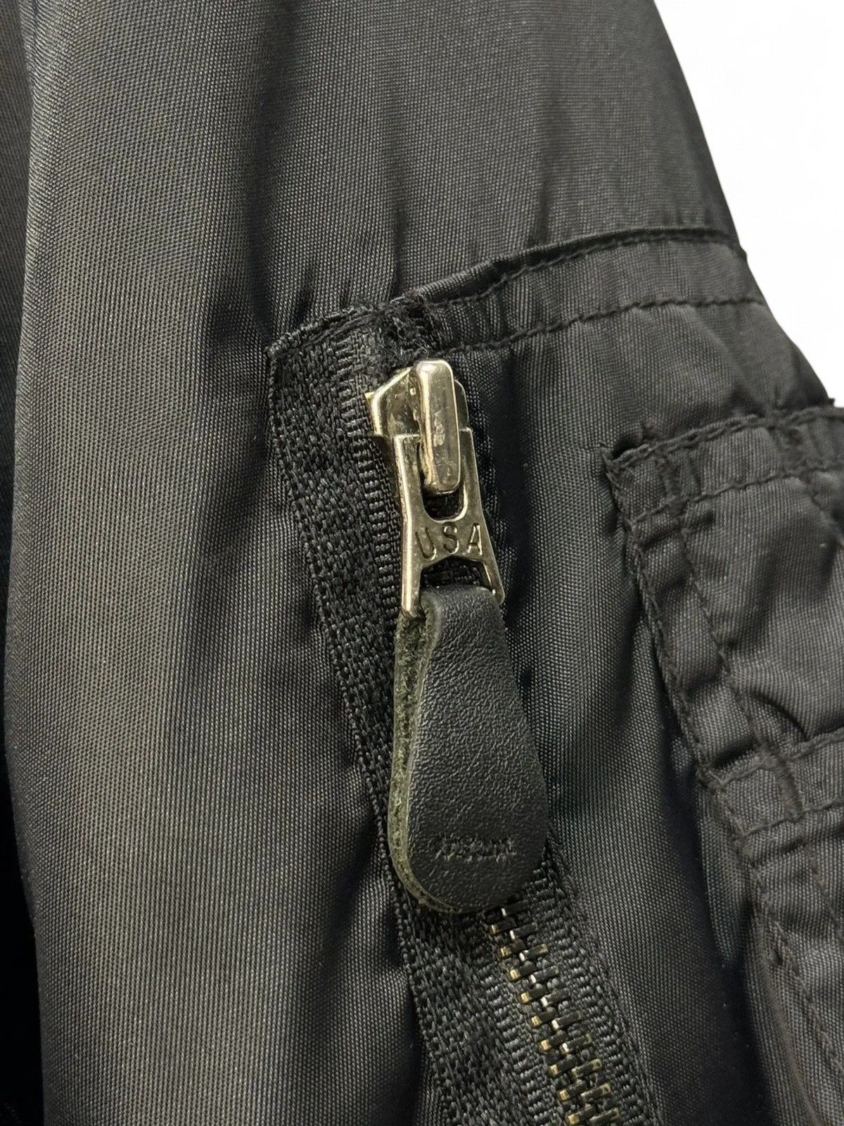 If Six Was Nine Vintage Okamoto Security Industries MA-1 Bomber Jacket Faded Size US L / EU 52-54 / 3 - 10 Thumbnail