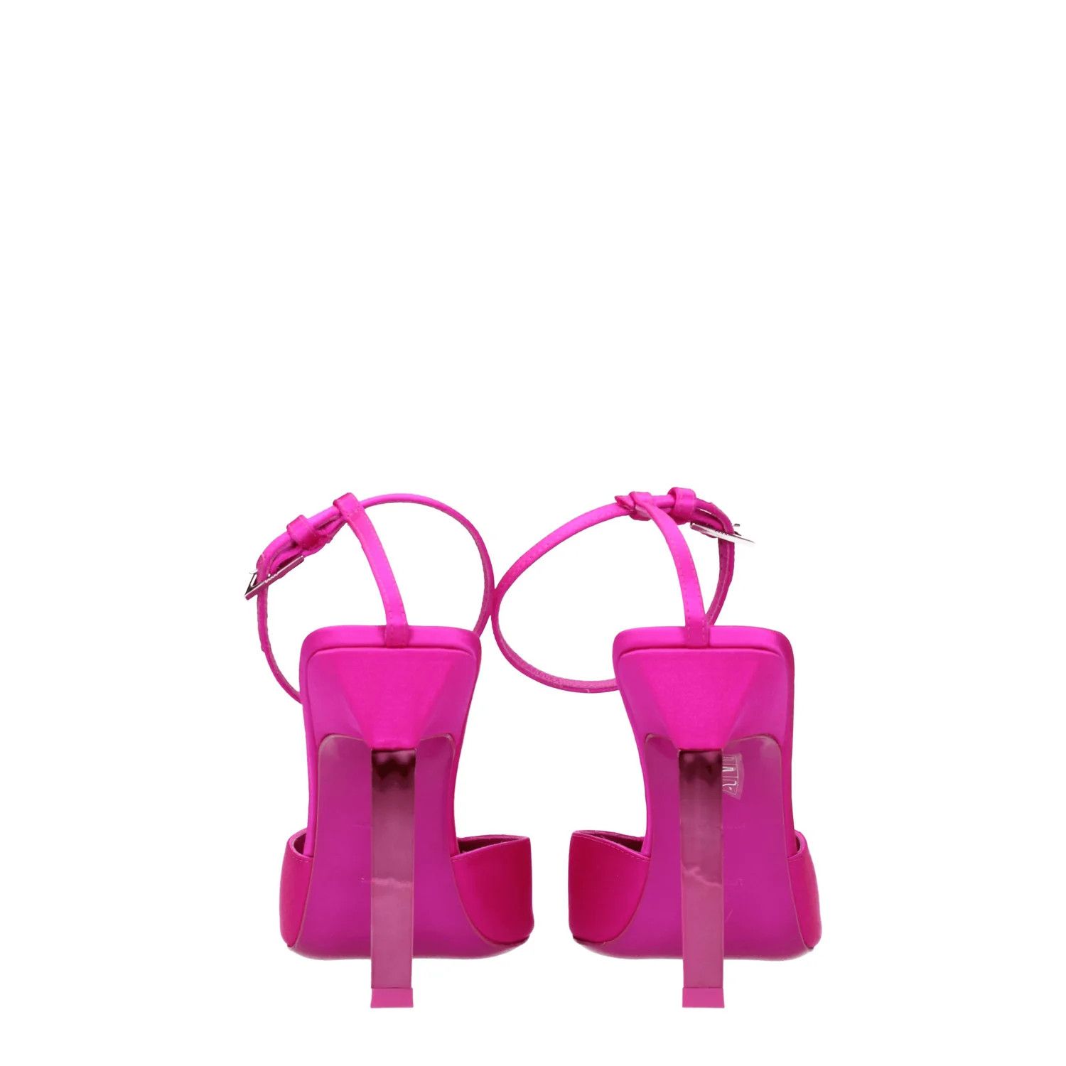 The Attico ob1o1e1224 Satin Sandals in Fuchsia Size US 8 / IT 38 - 5 Thumbnail