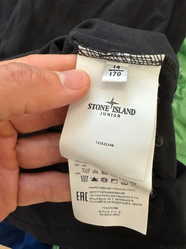 Stone Island Polo Stone Island Small Logo Black Shirt fit S Size US S / EU 44-46 / 1 - 4 Thumbnail
