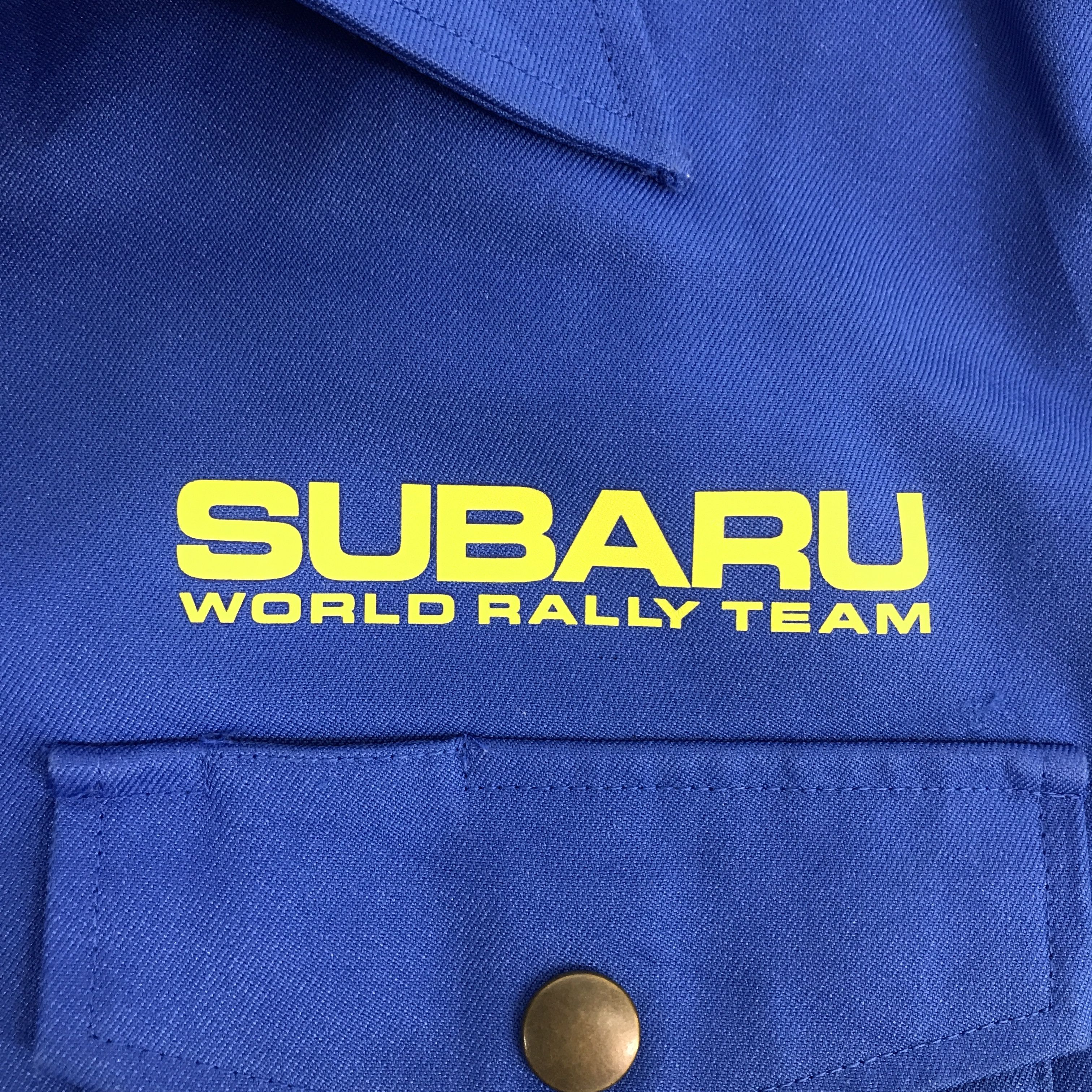 Japanese Brand Vtg subaru racing button up woking custom jacket Size US M / EU 48-50 / 2 - 12 Thumbnail