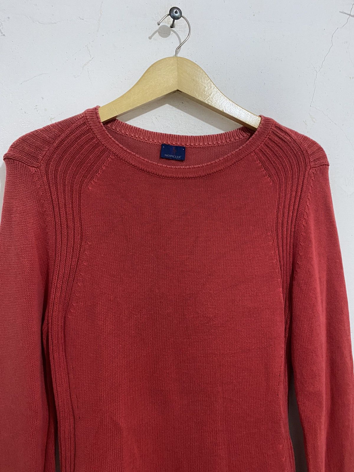 Moncler × Vintage 💸BINDINGOFFER💸Moncler sweatshirt knitted Size US M / EU 48-50 / 2 - 2 Thumbnail