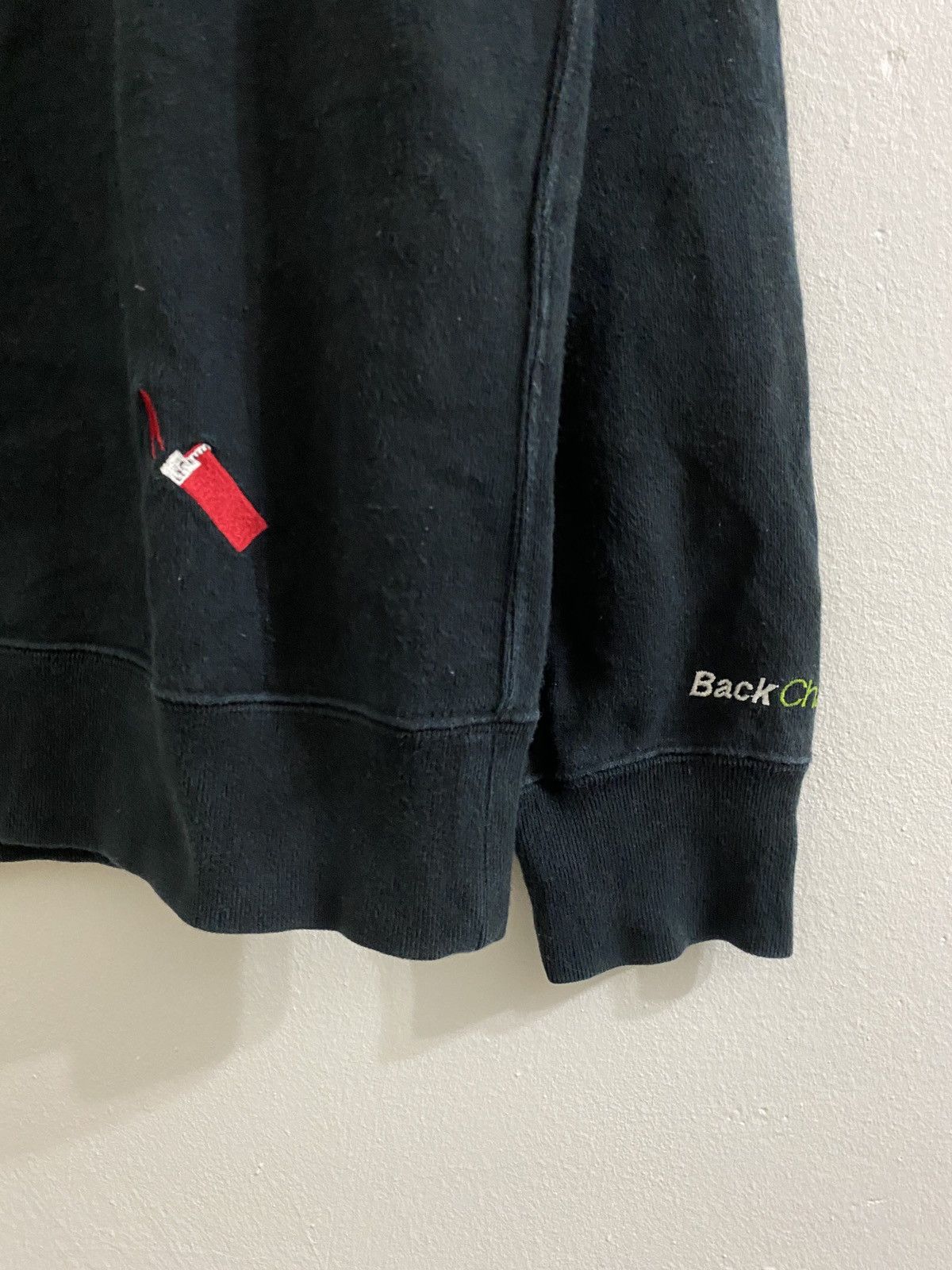 Japanese Brand × Vintage BACK CHANNEL Graphics Logo Sweatshirt Size US M / EU 48-50 / 2 - 2 Thumbnail